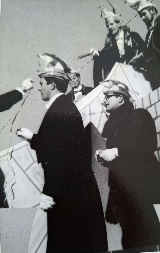 Jos Hillen, Ben Seelen, Frits Timmermans en Heinz Eickes