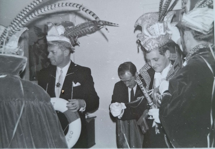 Jos Hillen, Ben Seelen, Frits Timmermans en Heinz Eickes